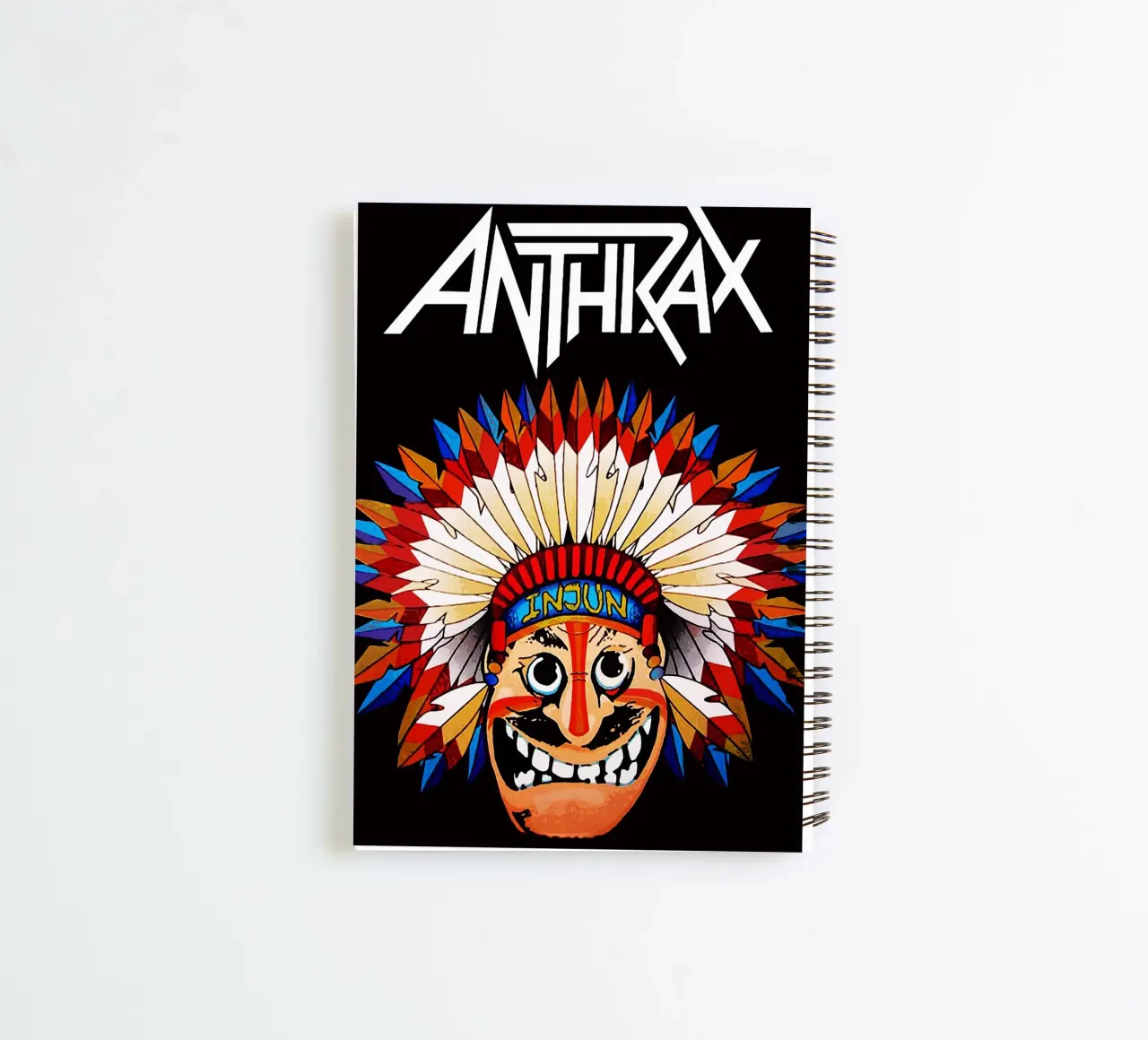 groupe anthrax carnet à spirale de vanhesling