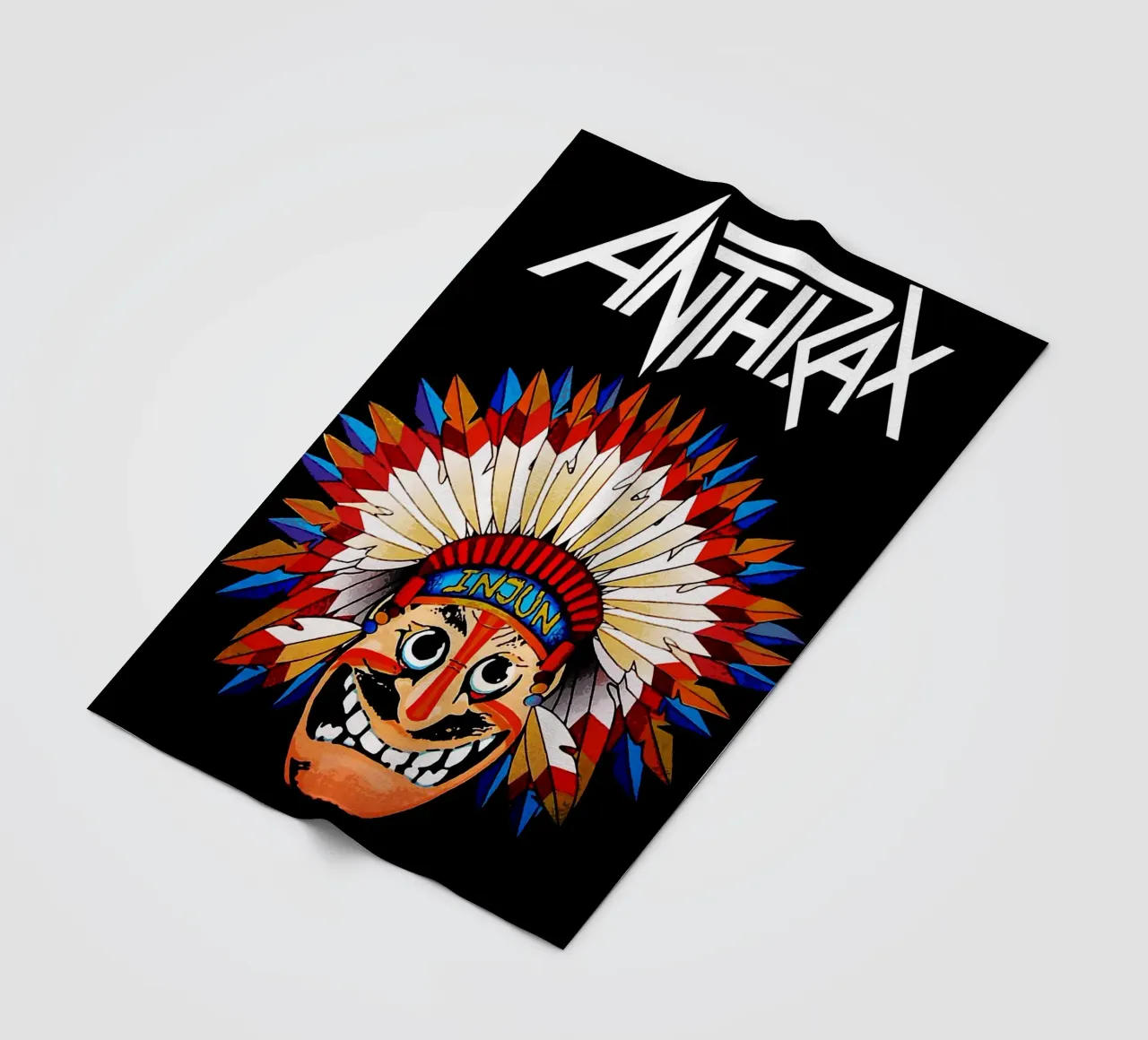 groupe anthrax plaid polaire de vanhesling