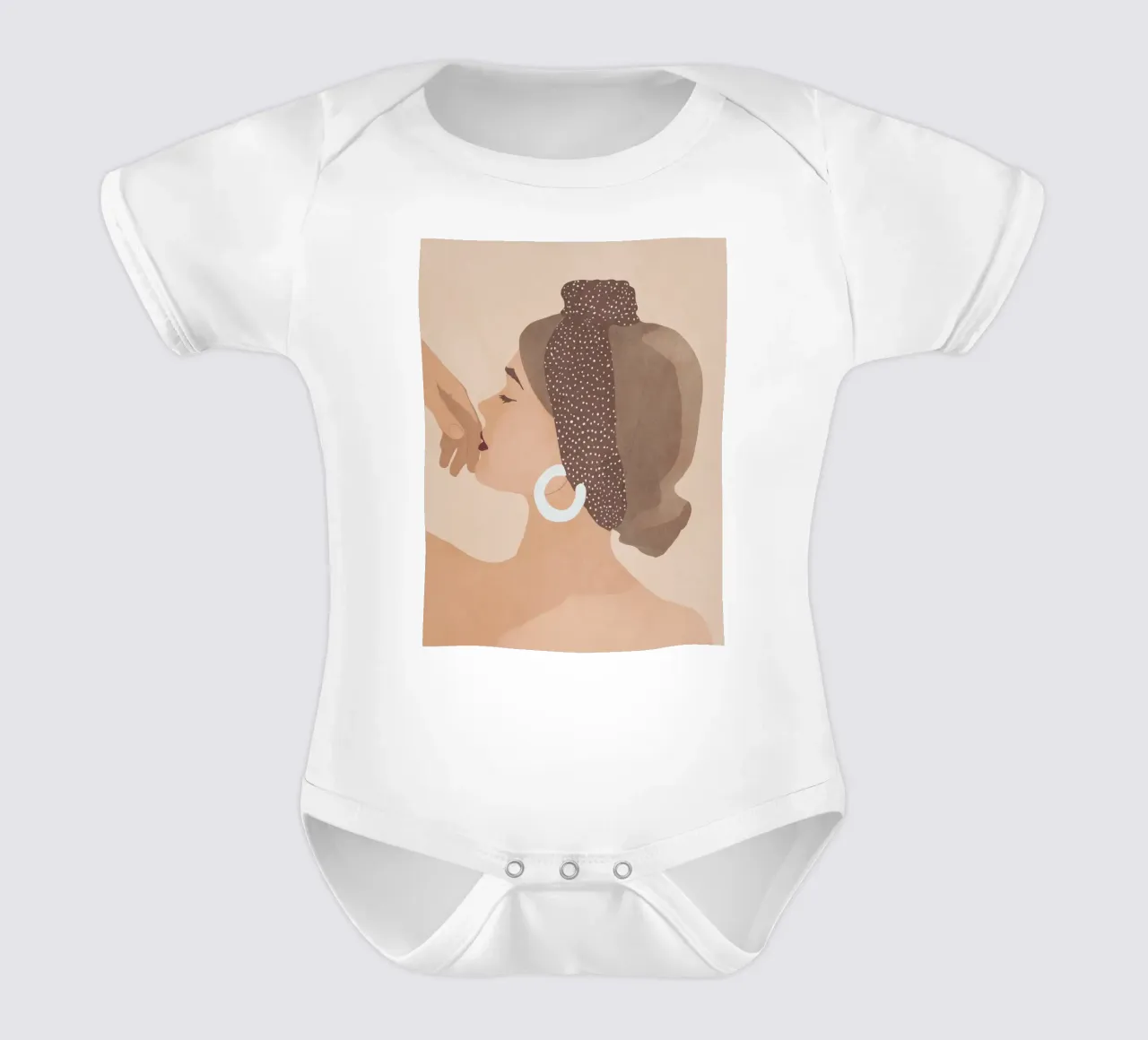 Il tocco gentile body neonato maniche corte da LeaDArt