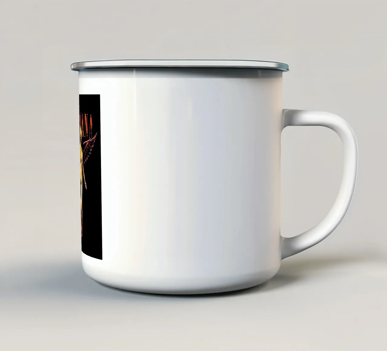 Nirvana 2 Arte tazza in smalto da music soul