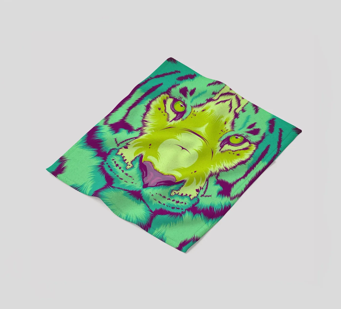 Tiger fleece blanket by Cranio Dsgn