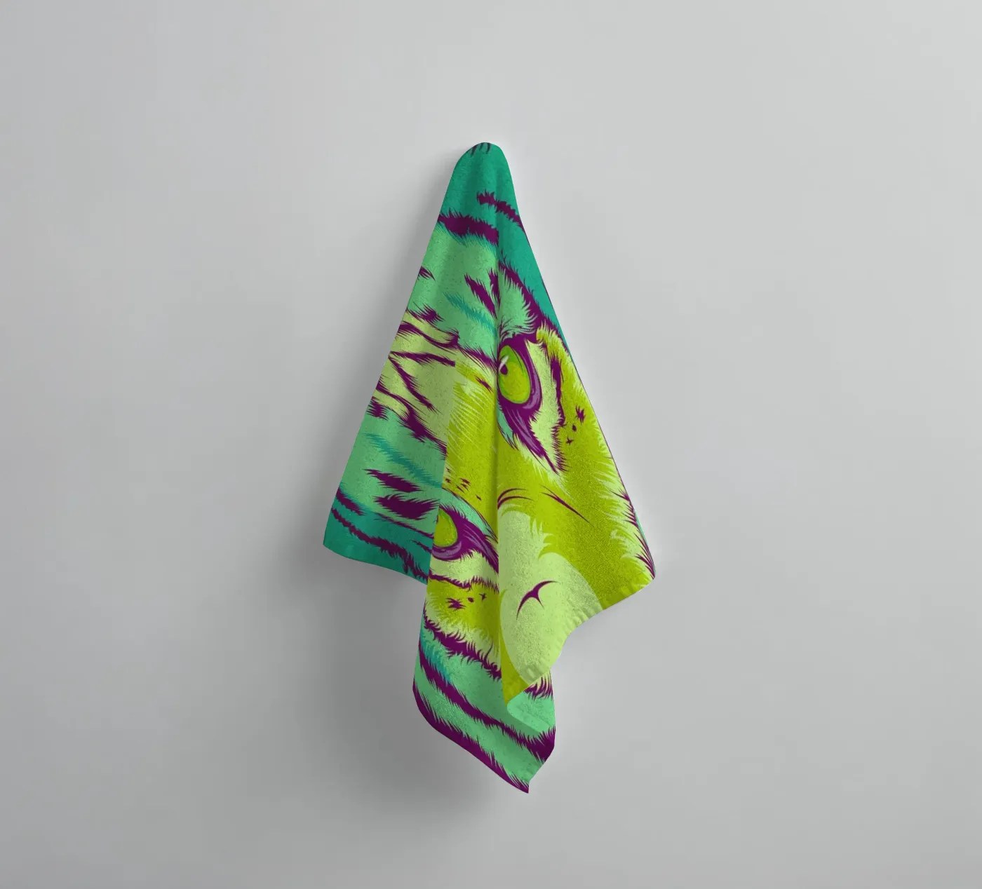 Tiger towel by Cranio Dsgn