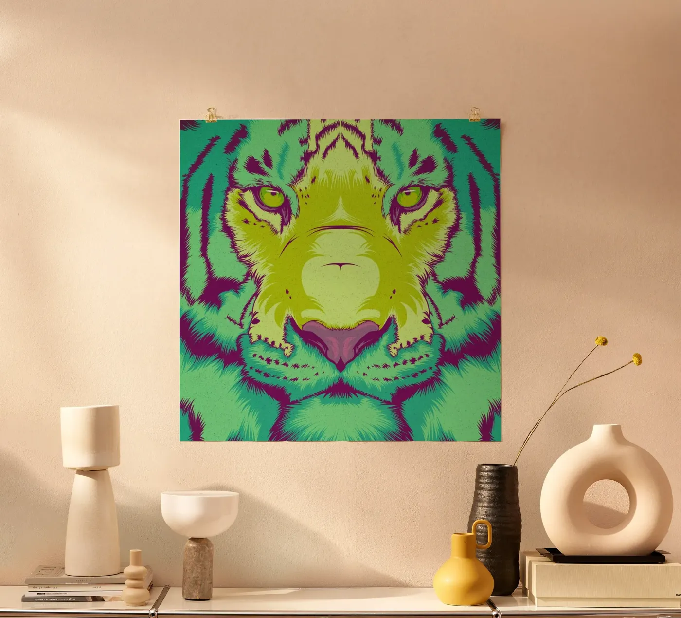 Tiger poster da Cranio Dsgn