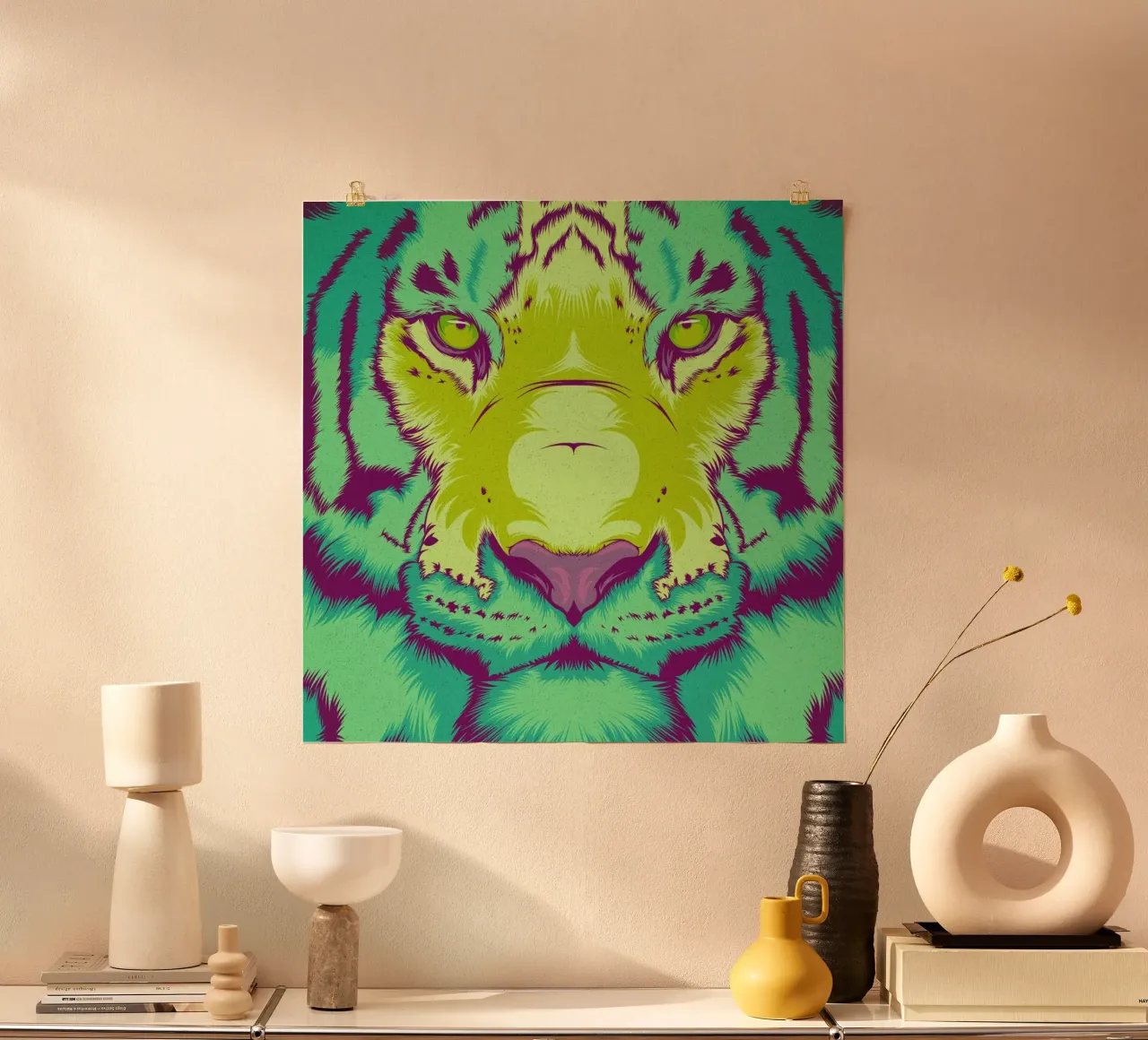 Tiger poster da Cranio Dsgn