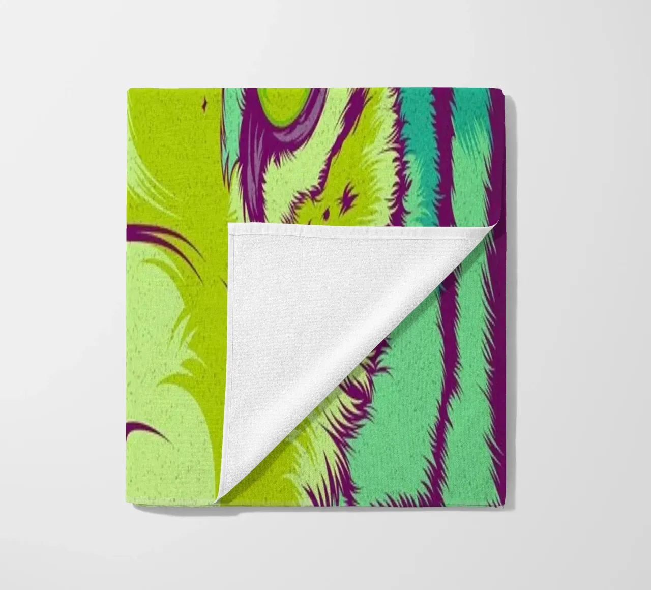 Tiger beach towel by Cranio Dsgn