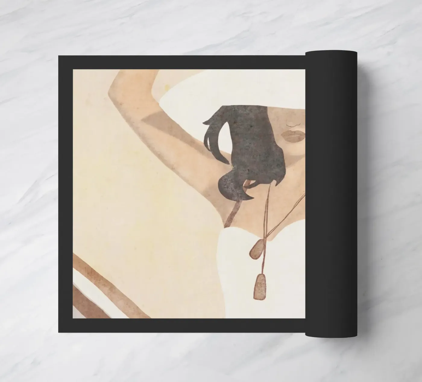 Beach Mood Fußmatte von LeaDArt