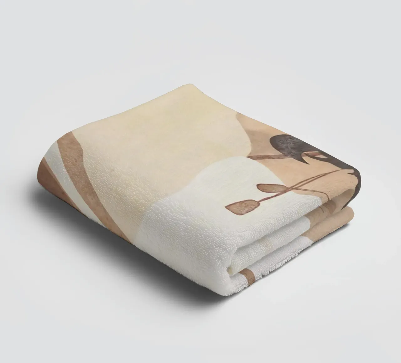 Strandstemming badhanddoek van LeaDArt