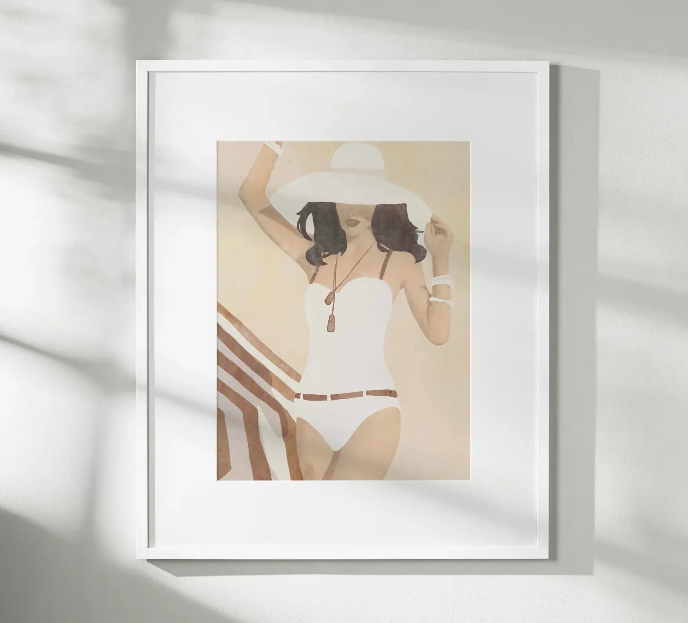 Strandstemming poster van LeaDArt