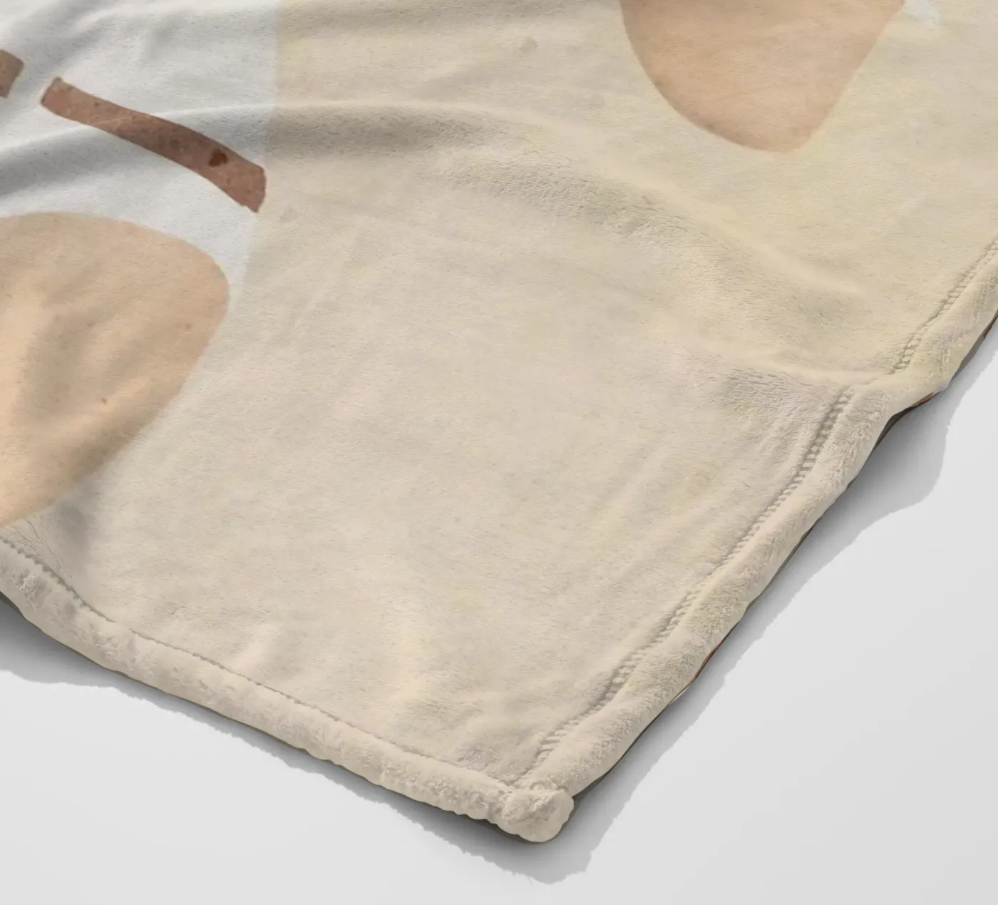 Beach Mood fleece blanket by LeaDArt