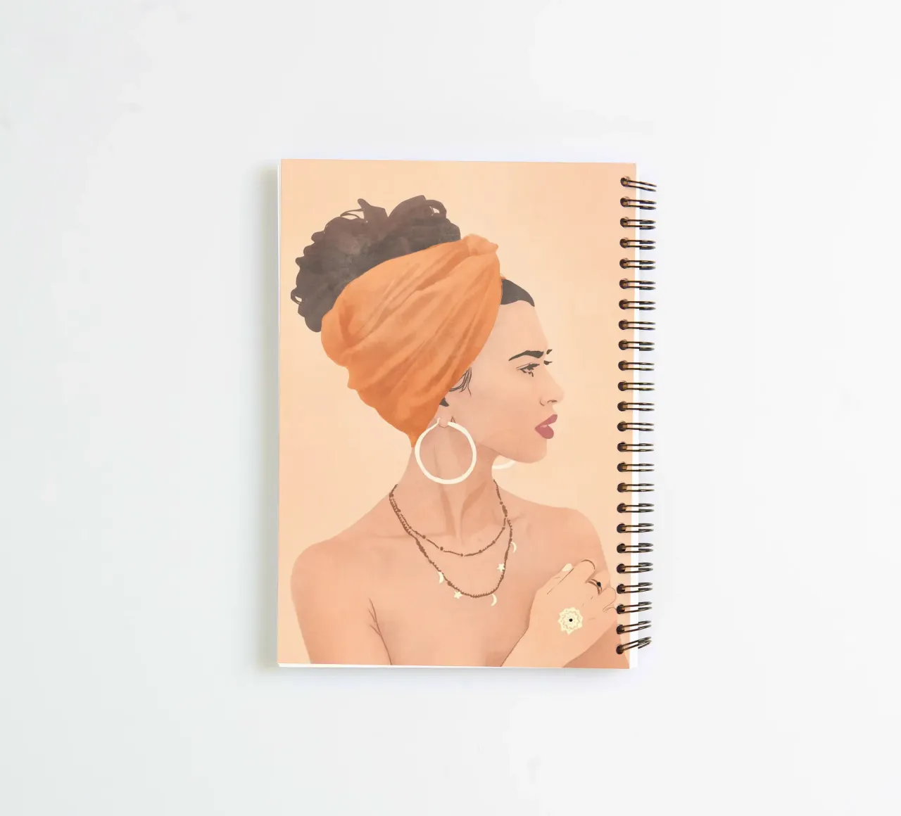 L'audace à l'orange carnet à spirale de LeaDArt