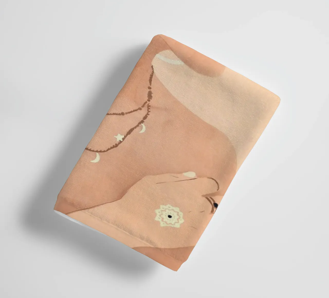 Audace in arancione asciugamano da bagno da LeaDArt