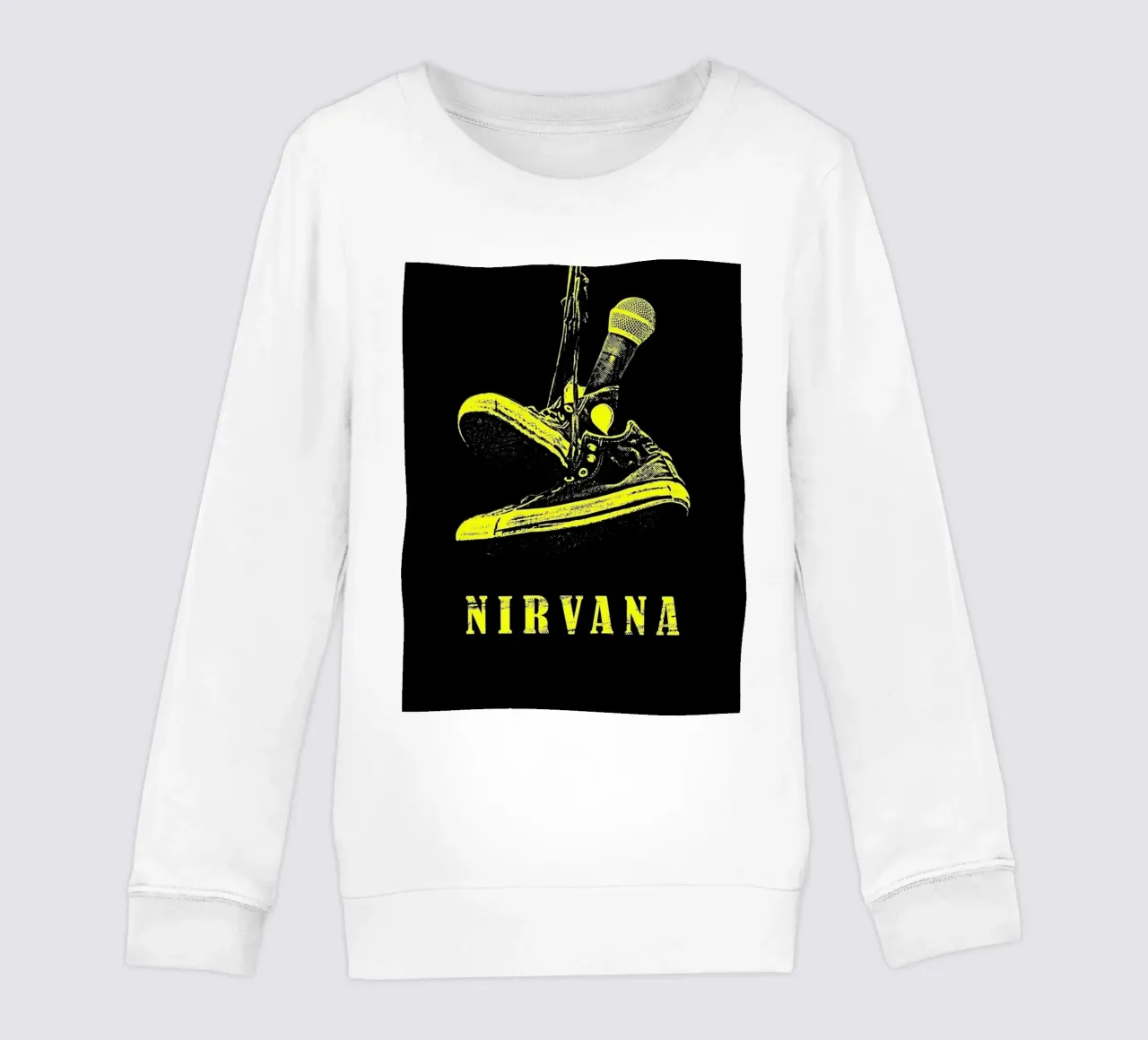 Nirvana 4 Art felpa bambino da music soul