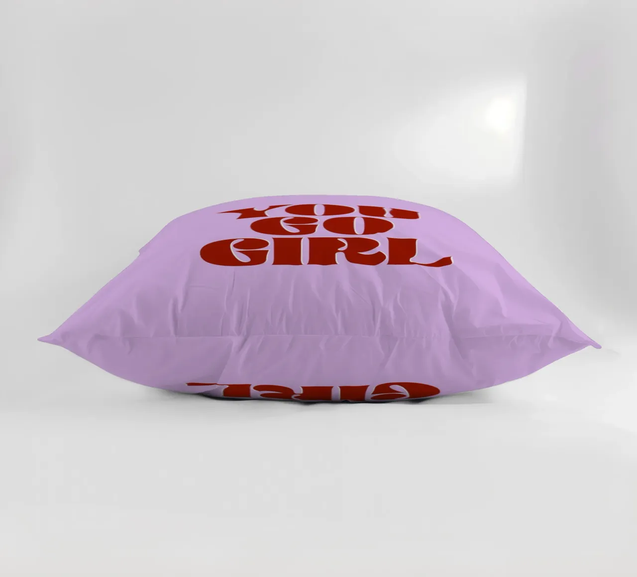 You Go Girl decorative cushion by Ayleen