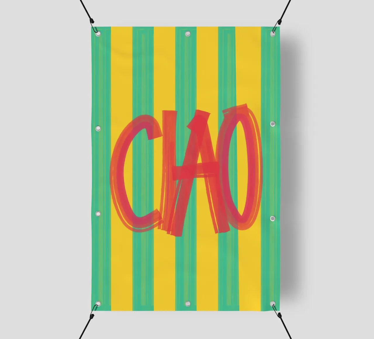 Ciao pennellata telo in pvc da QuooodZ by MooodzArt