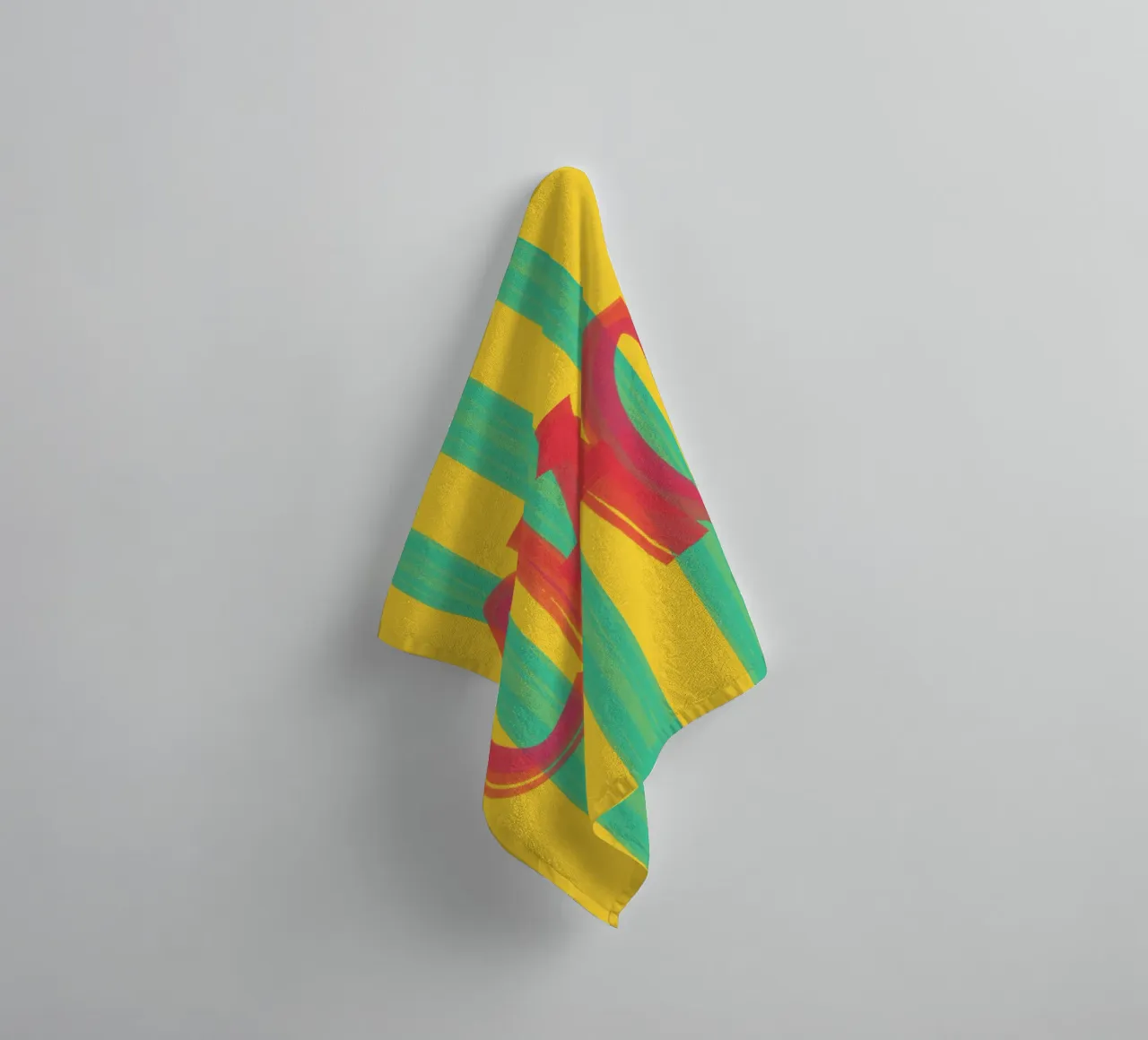 Ciao pennellata asciugamano da bagno da QuooodZ by MooodzArt