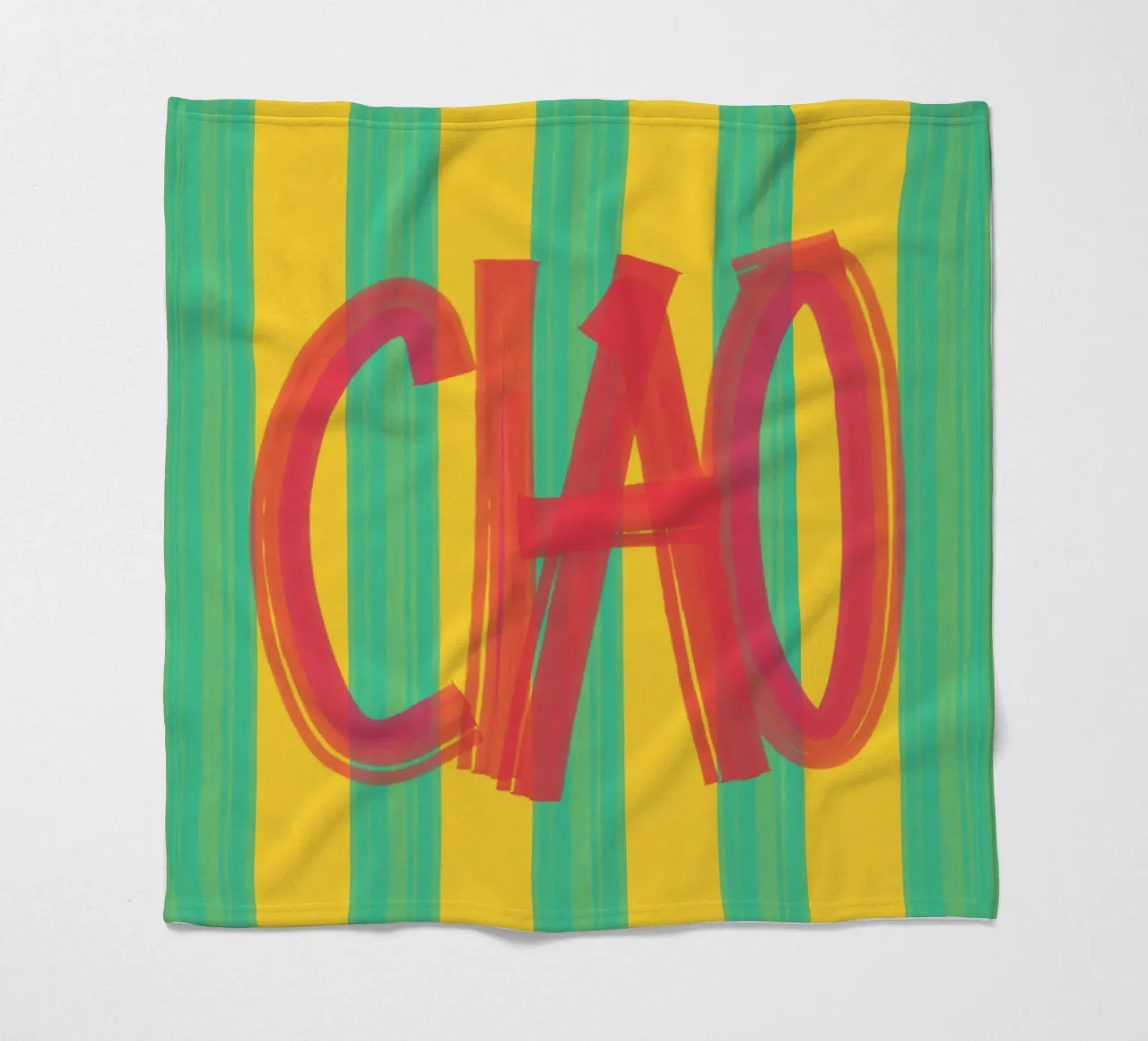 Ciao pennellata coperta in pile da QuooodZ by MooodzArt