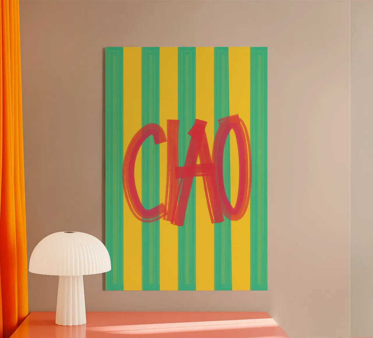 Ciao pennellata plexiglass da QuooodZ by MooodzArt