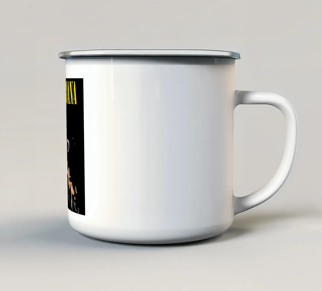 Nirvana 6 Arte tazza in smalto da music soul