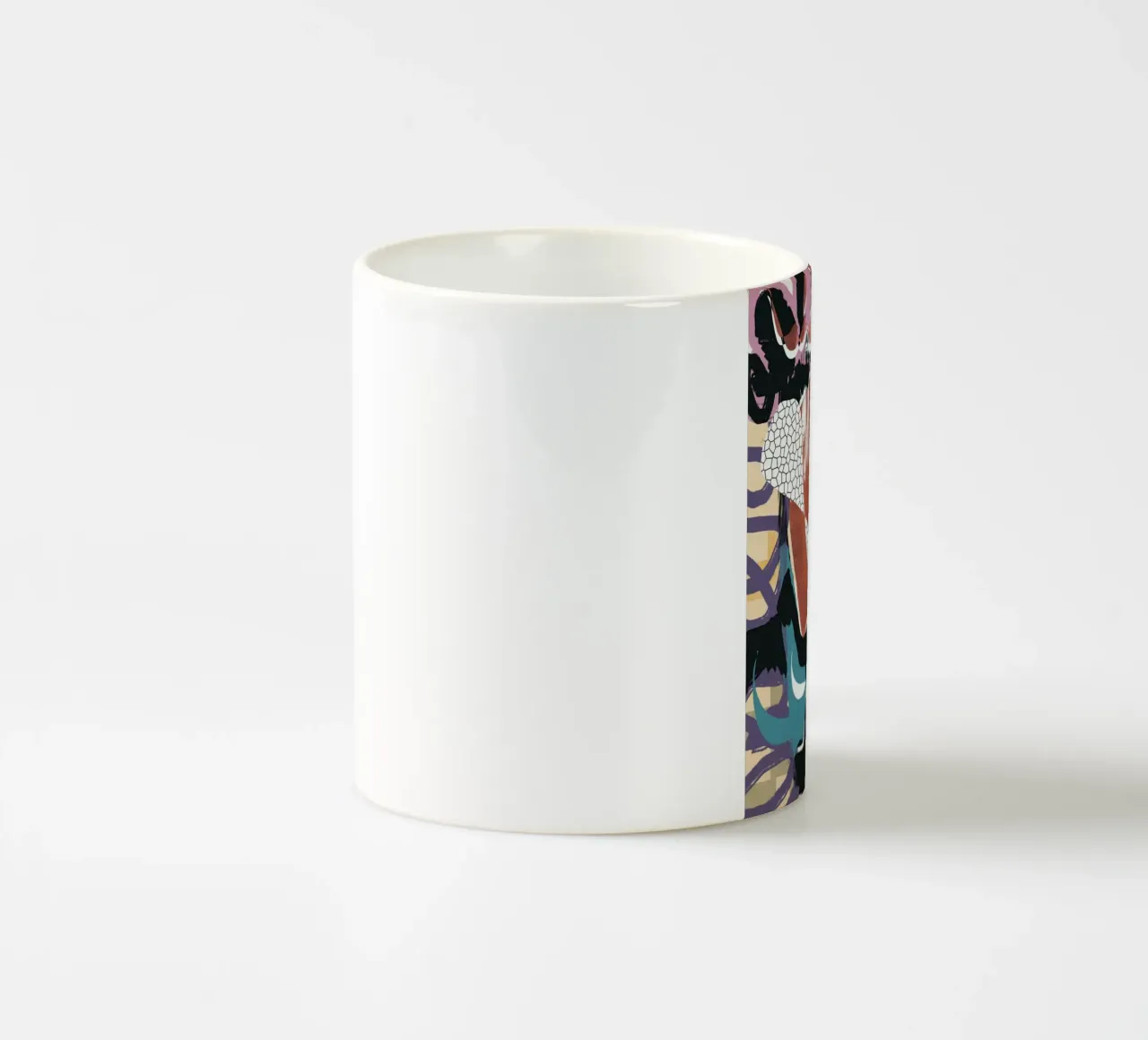 Massimalista 04 tazza in ceramica da Little Dean