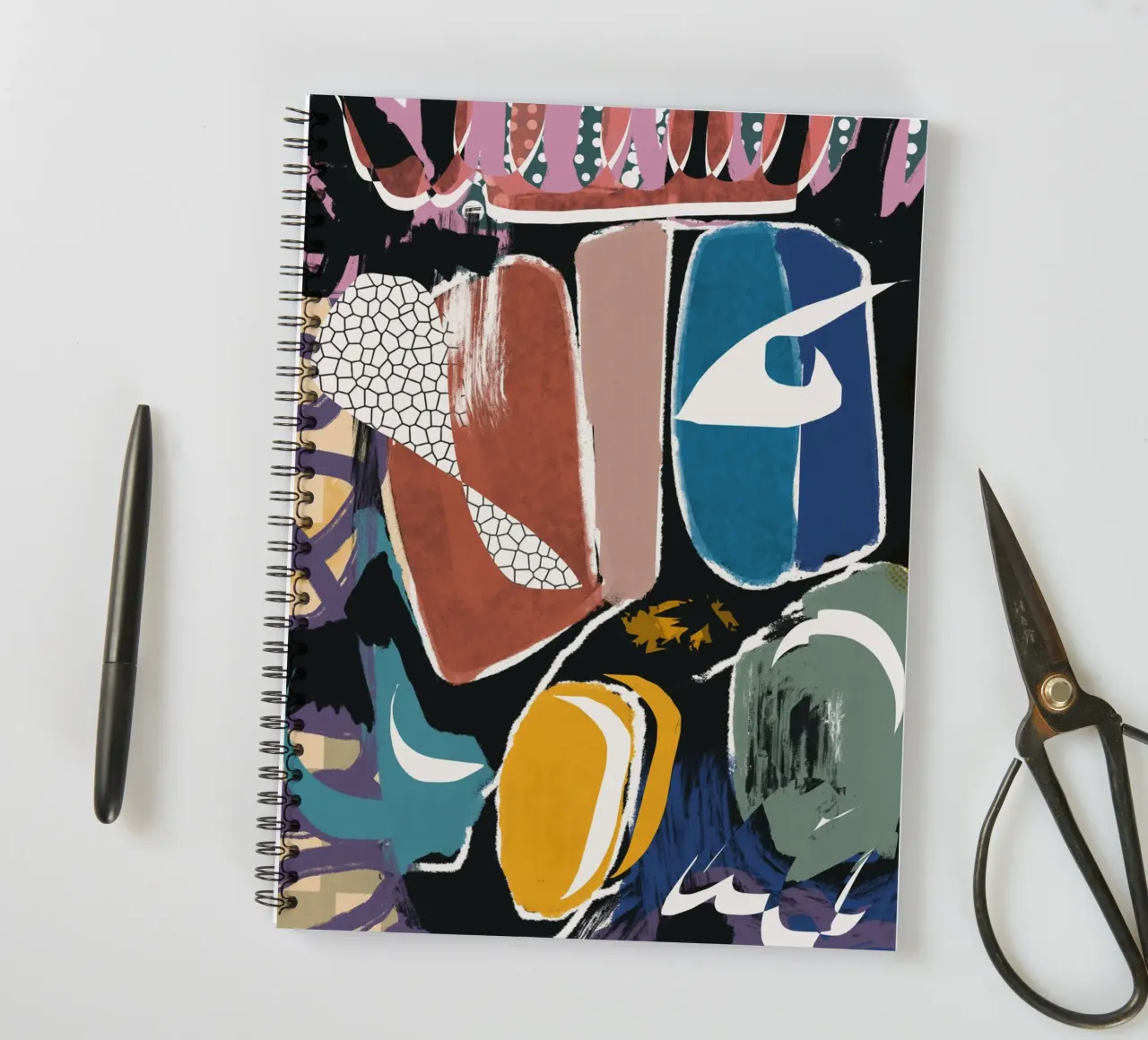 Maximalist 04 spiral notebook by Little Dean