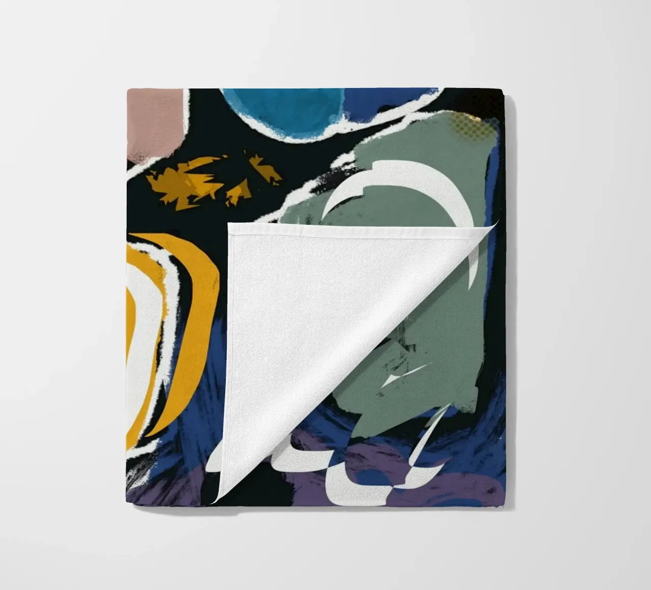 Maximalist 04 beach towel by Little Dean