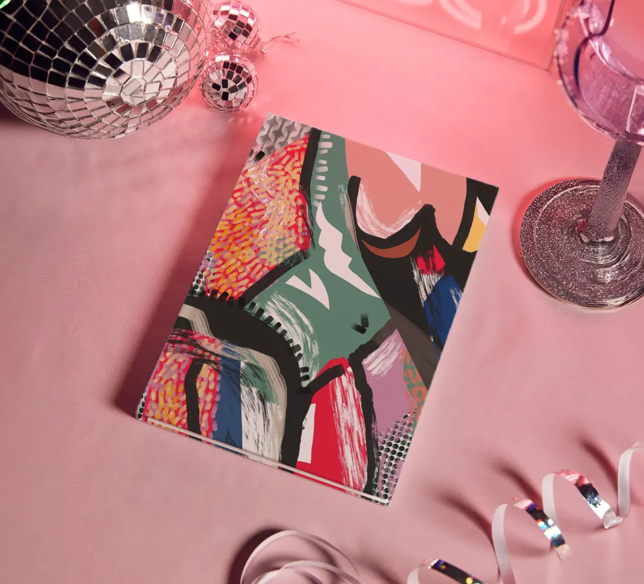 Abstraction 04 notebook by Little Dean