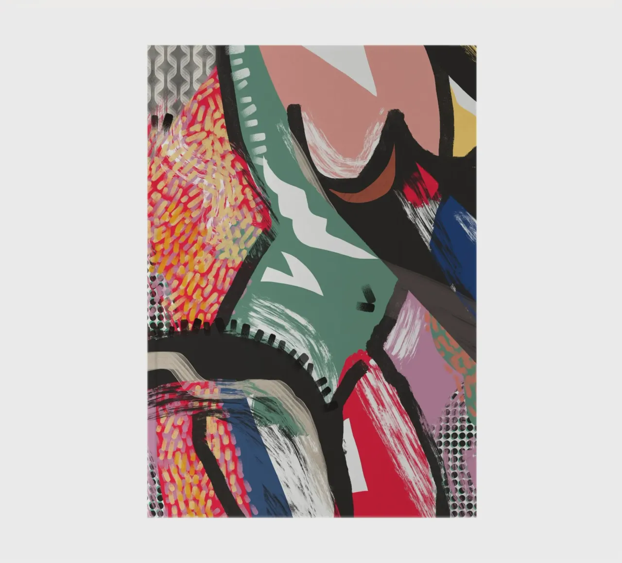 Abstraction 04 notebook by Little Dean