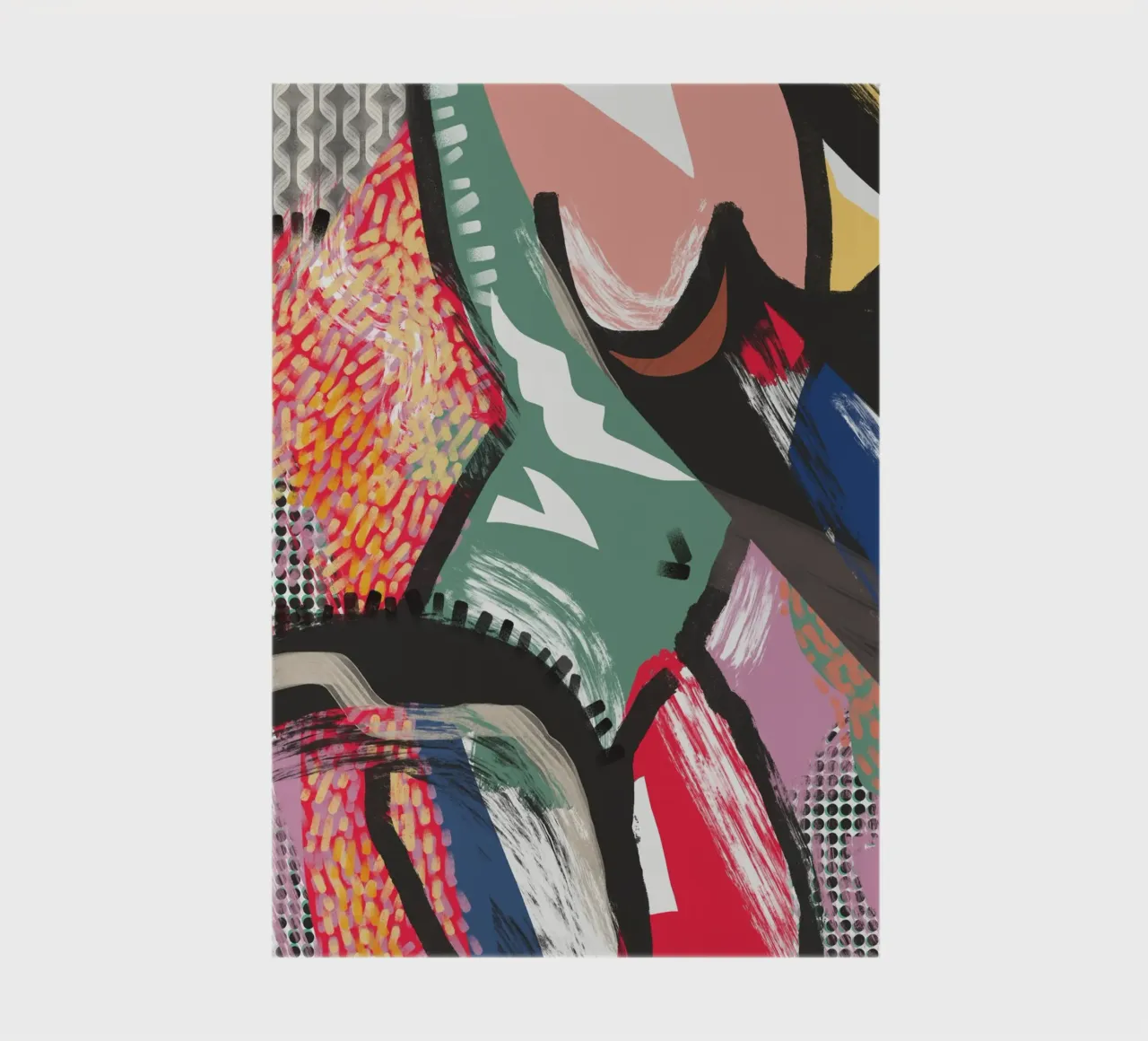 Abstraction 04 notebook by Little Dean