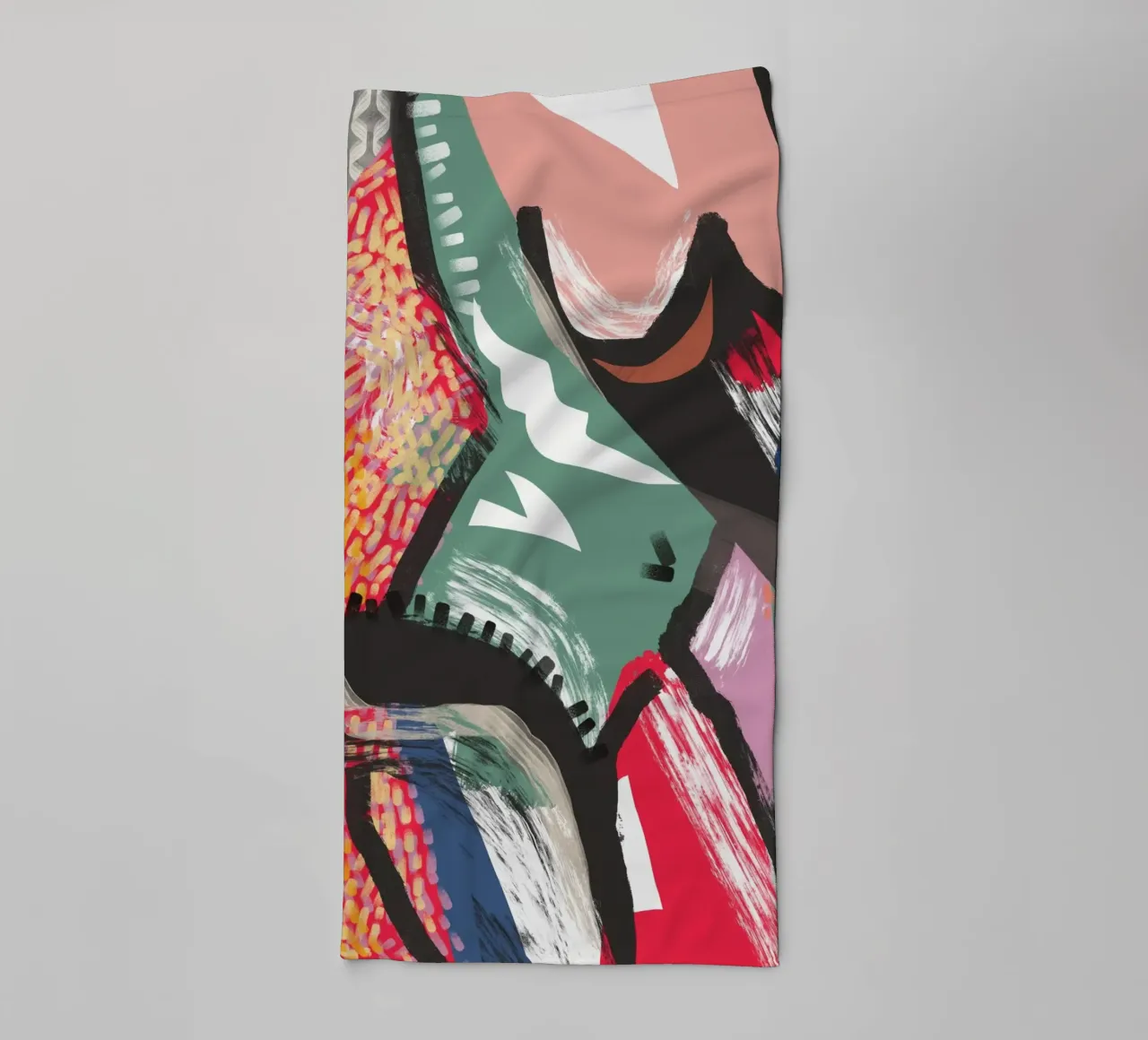 Abstraction 04 towel by Little Dean