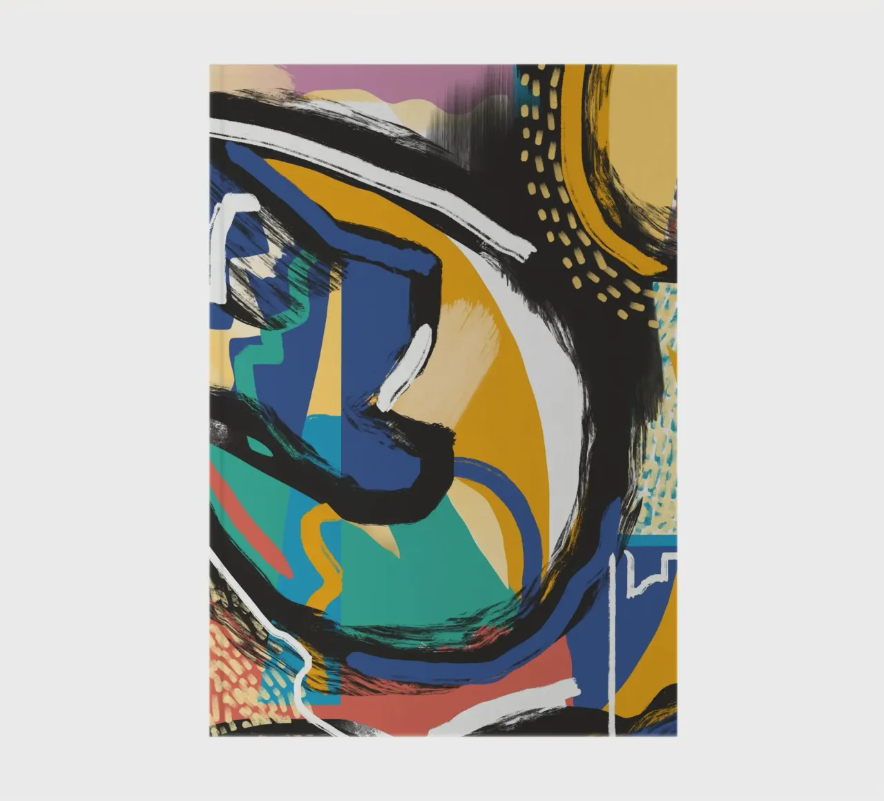 Abstraction 05 notebook by Little Dean