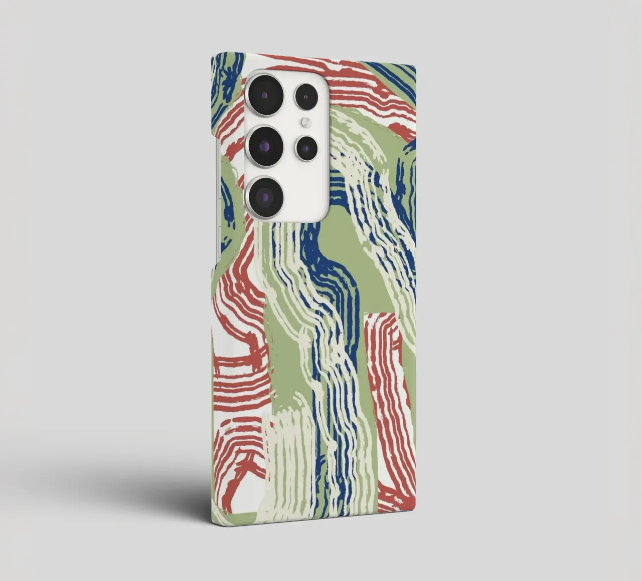 Abstraction de lignes 06 coque samsung de Little Dean