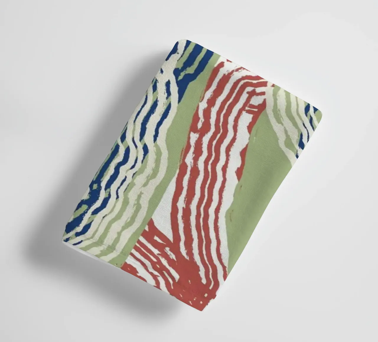 Line abstraction 06 towel by Little Dean