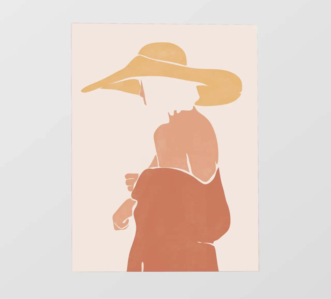 Cappello d'oro pellicola backlit da LeaDArt