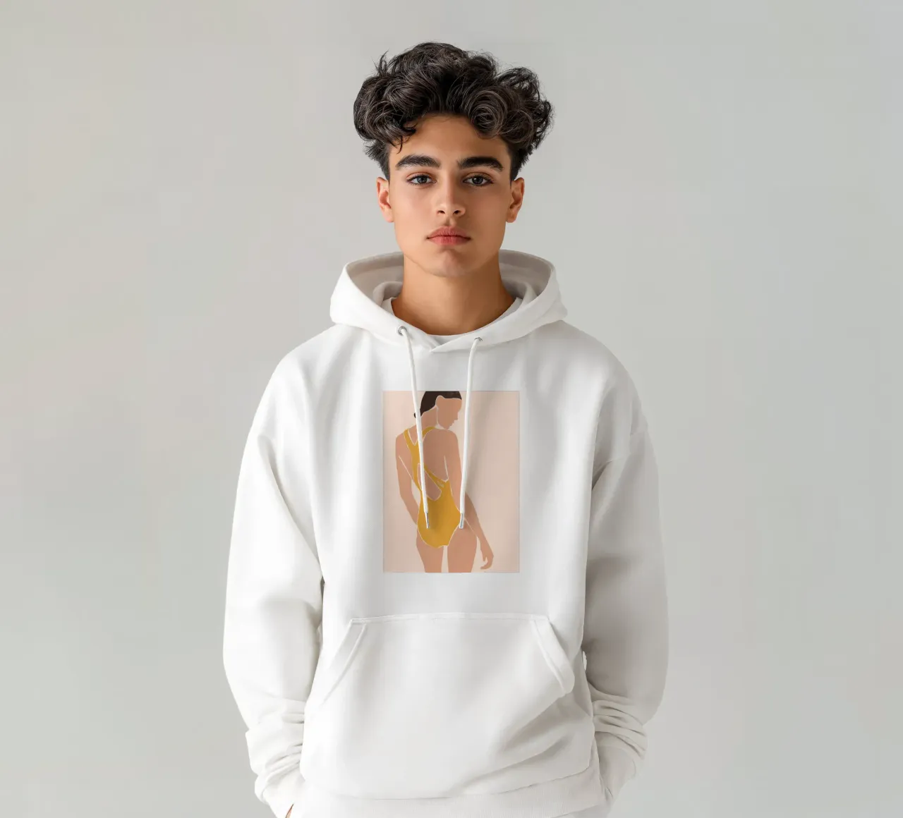 Silhouette estiva felpa con cappuccio da LeaDArt