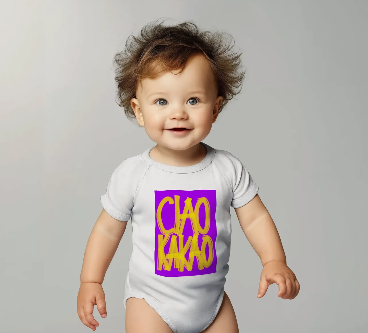 Ciao Kakao body neonato maniche corte da Studio Mooodz