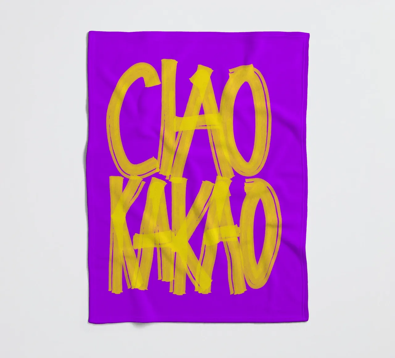 Ciao Kakao coperta in pile da Studio Mooodz