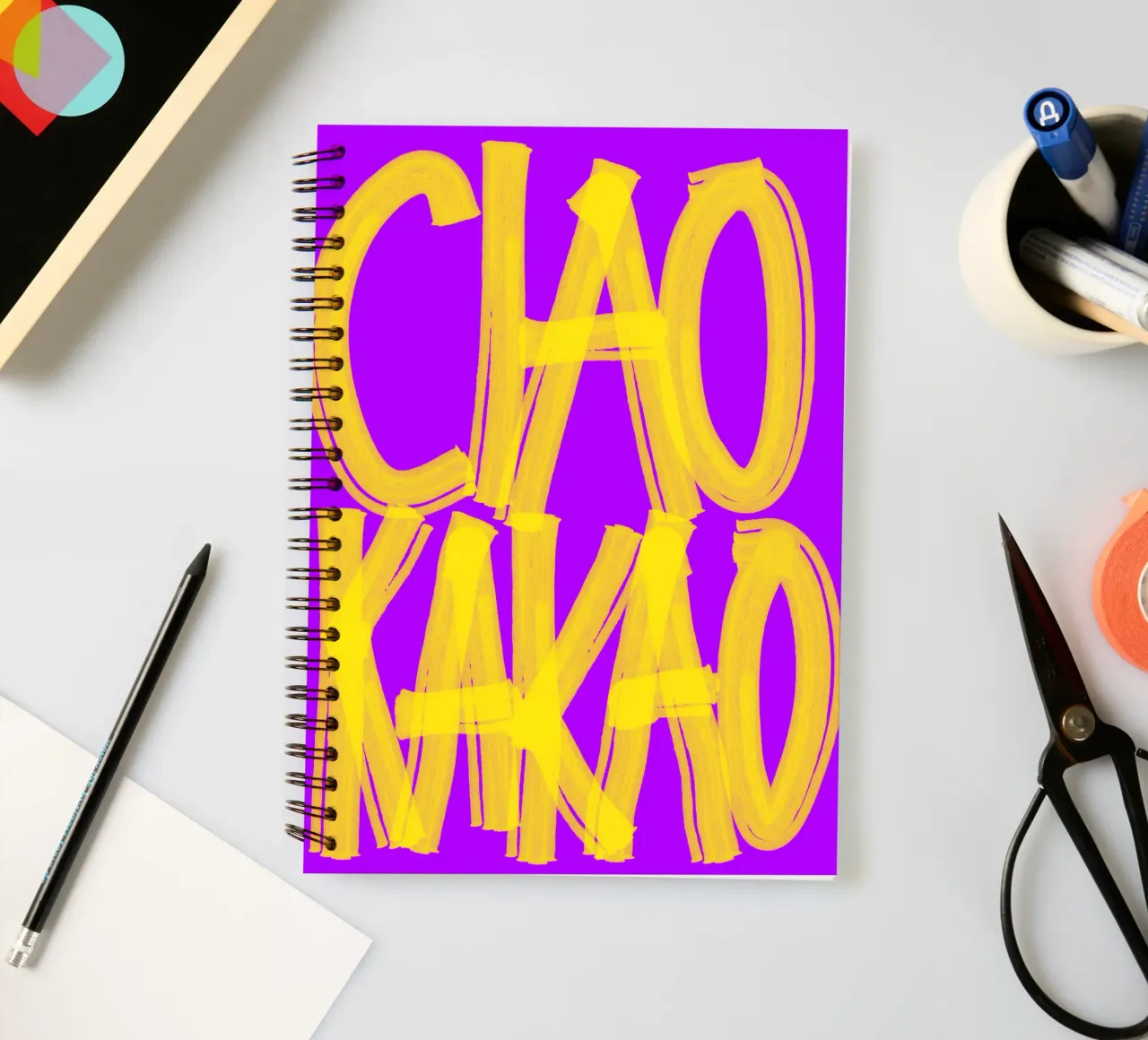 Ciao Kakao spiral notebook by Studio Mooodz