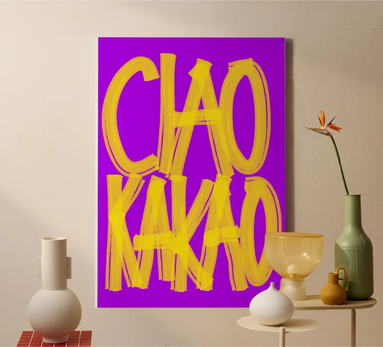Ciao Kakao tela da Studio Mooodz
