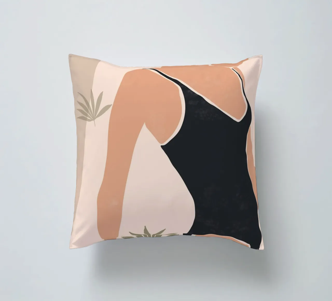 Nuoto botanico cuscino da LeaDArt