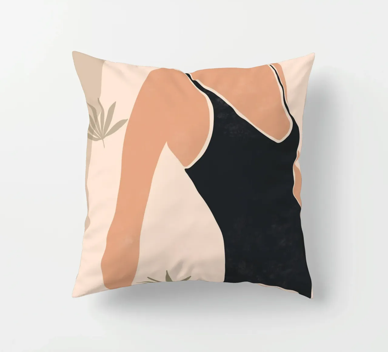 Nuoto botanico cuscino da LeaDArt