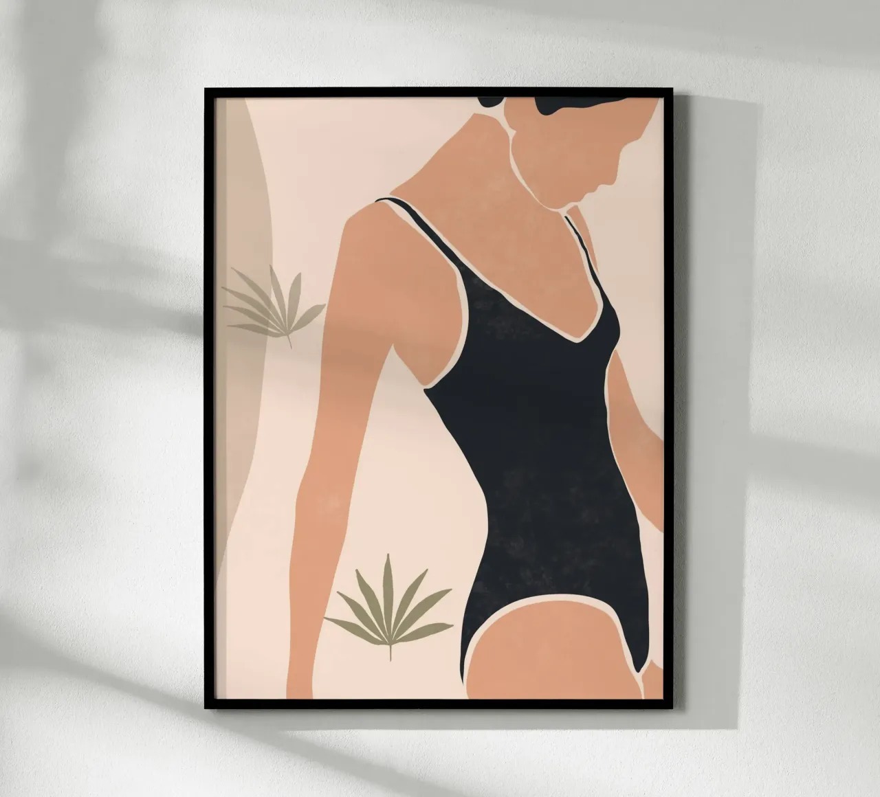 Nuoto botanico carta hahnemühle da LeaDArt