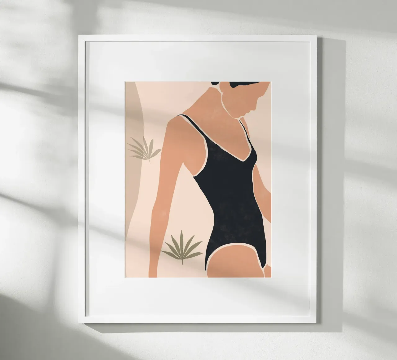 Nuoto botanico carta hahnemühle da LeaDArt