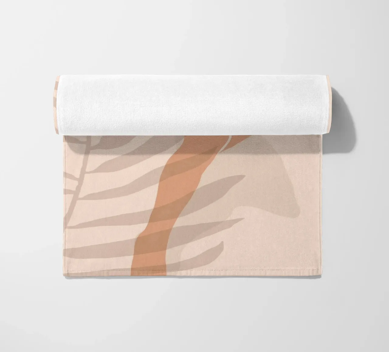 Palm Shade beach towel by LeaDArt