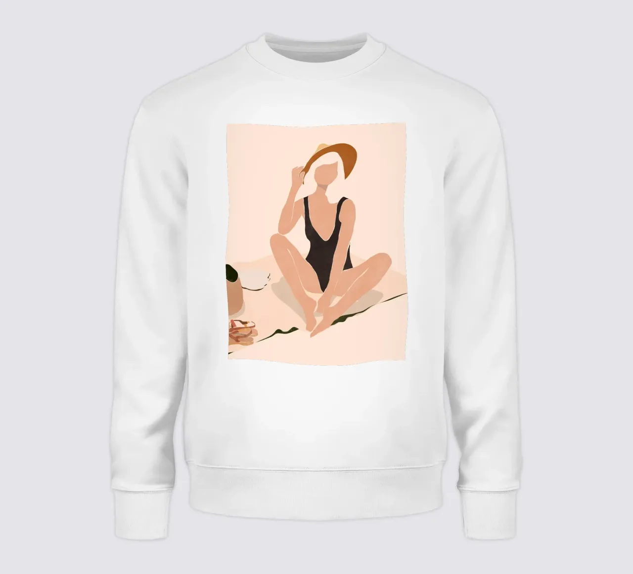 Pausa in spiaggia felpa da LeaDArt