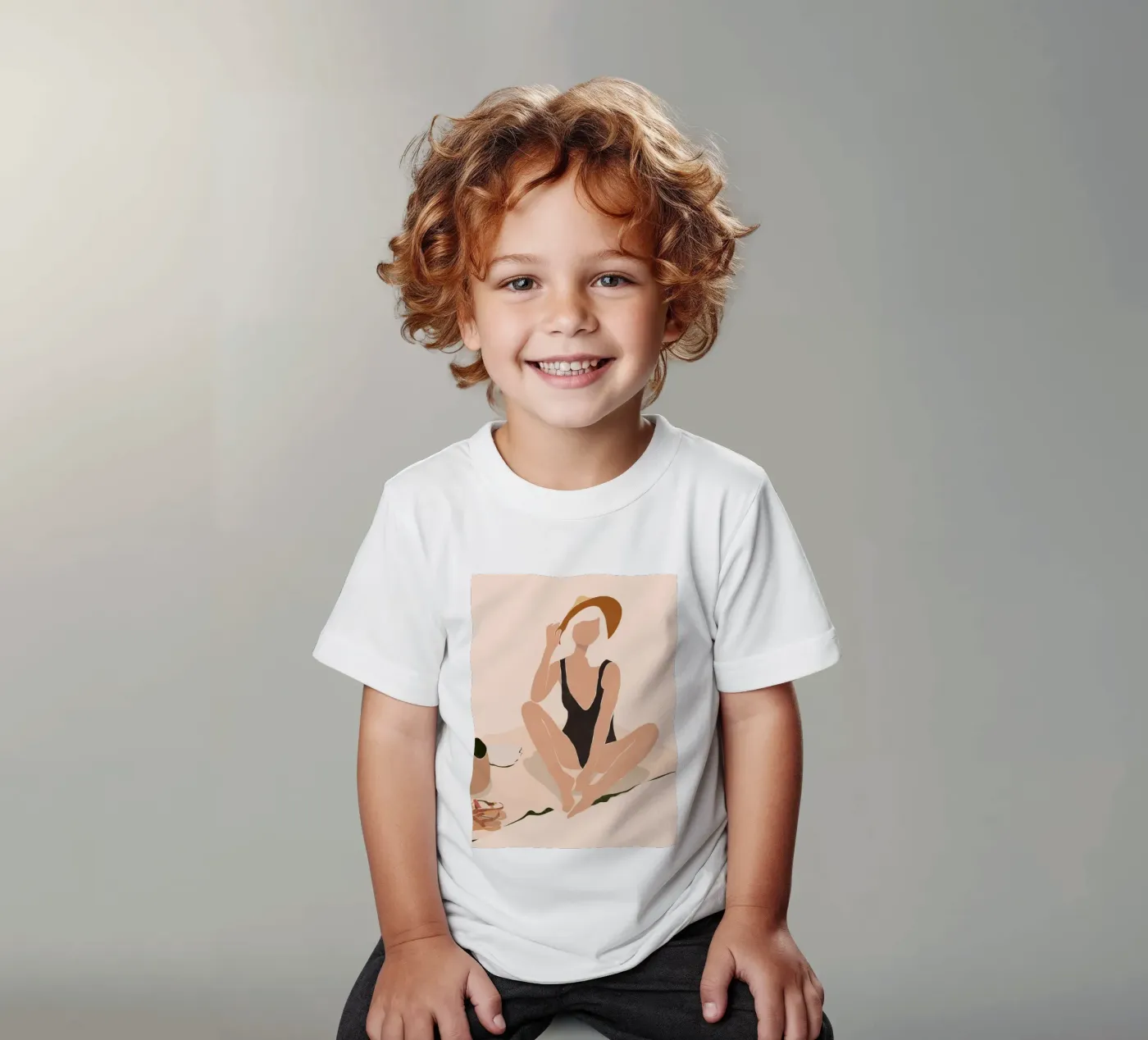 Strandpause Kinder T-Shirt von LeaDArt