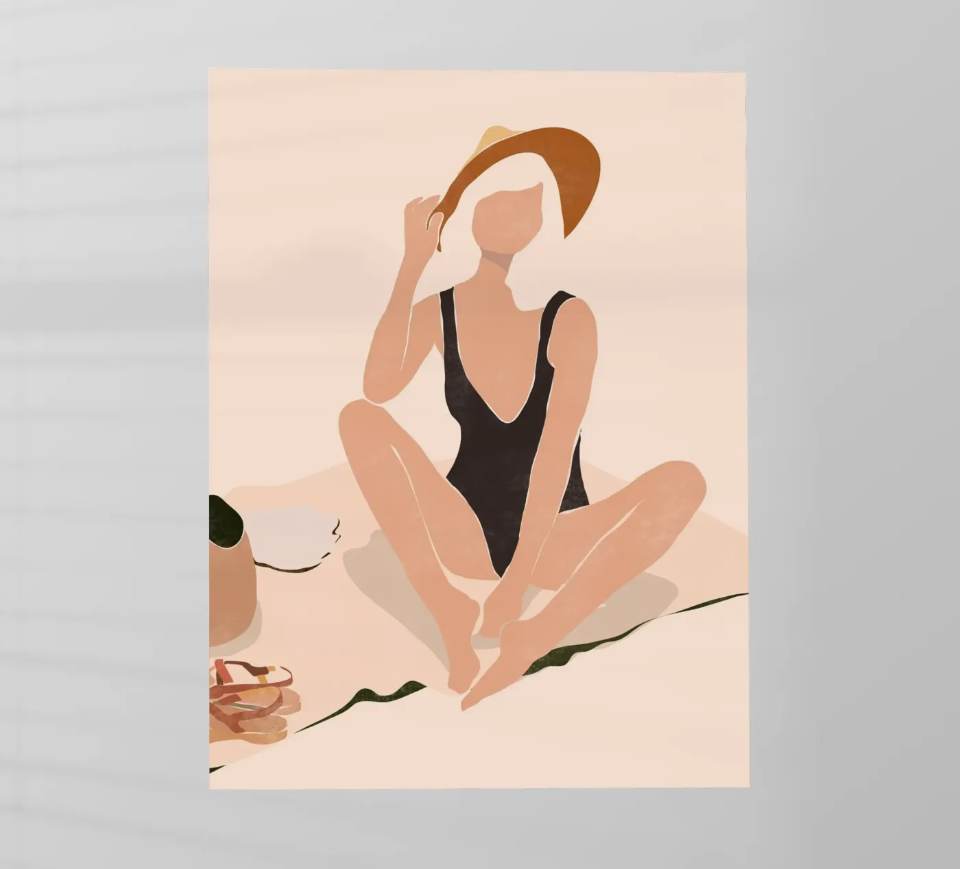 Strandpause Backlit Folie von LeaDArt