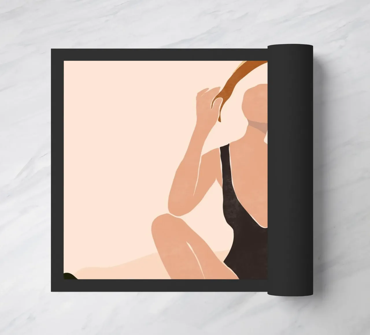 Pausa in spiaggia zerbino da LeaDArt