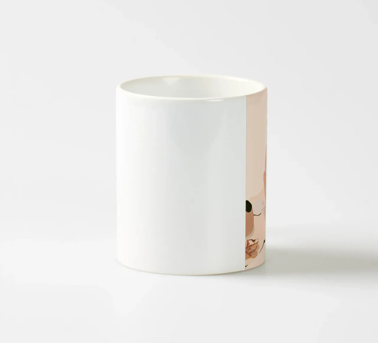 Pausa in spiaggia tazza in ceramica da LeaDArt