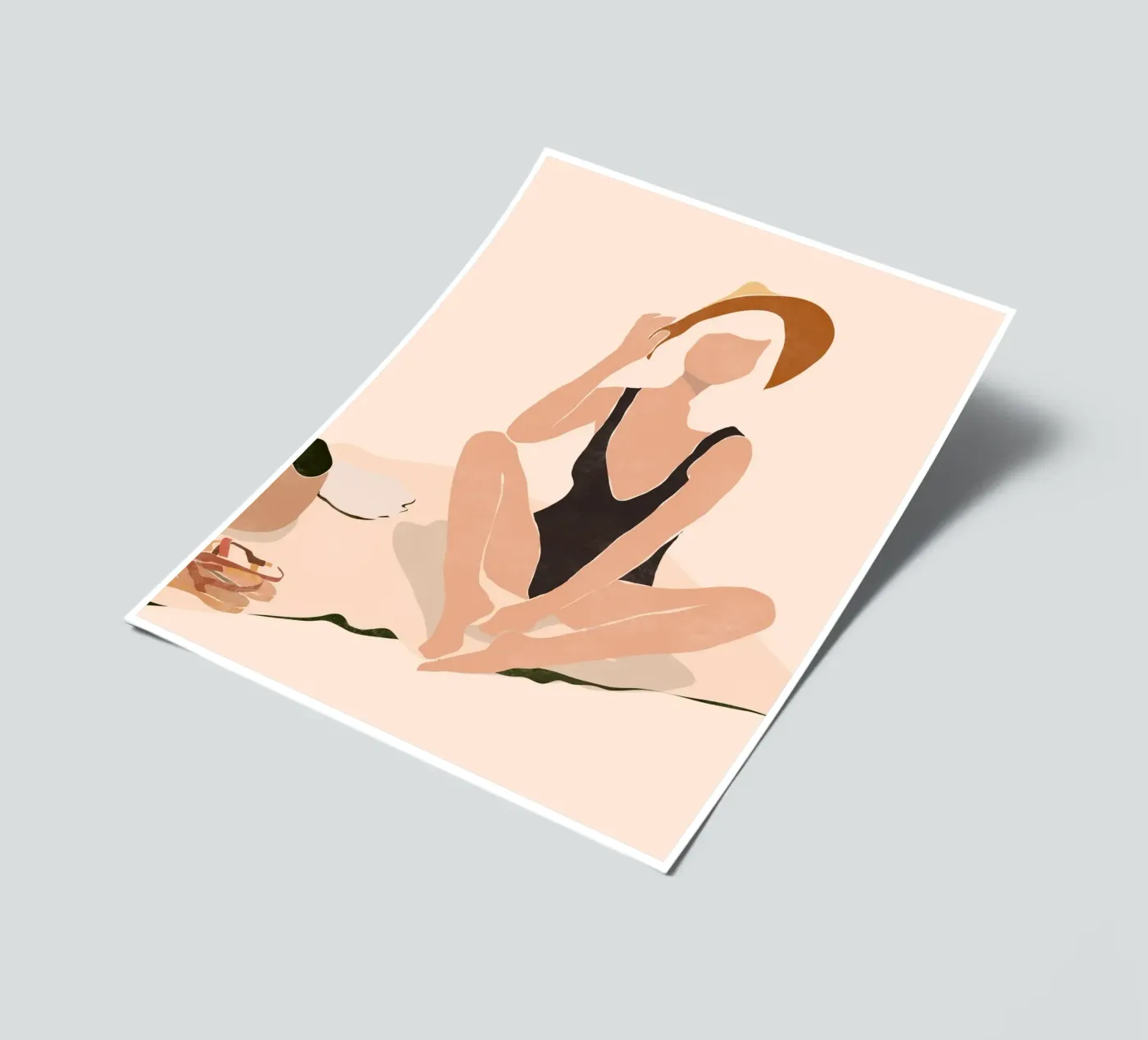 Strandpause Stickerbogen von LeaDArt