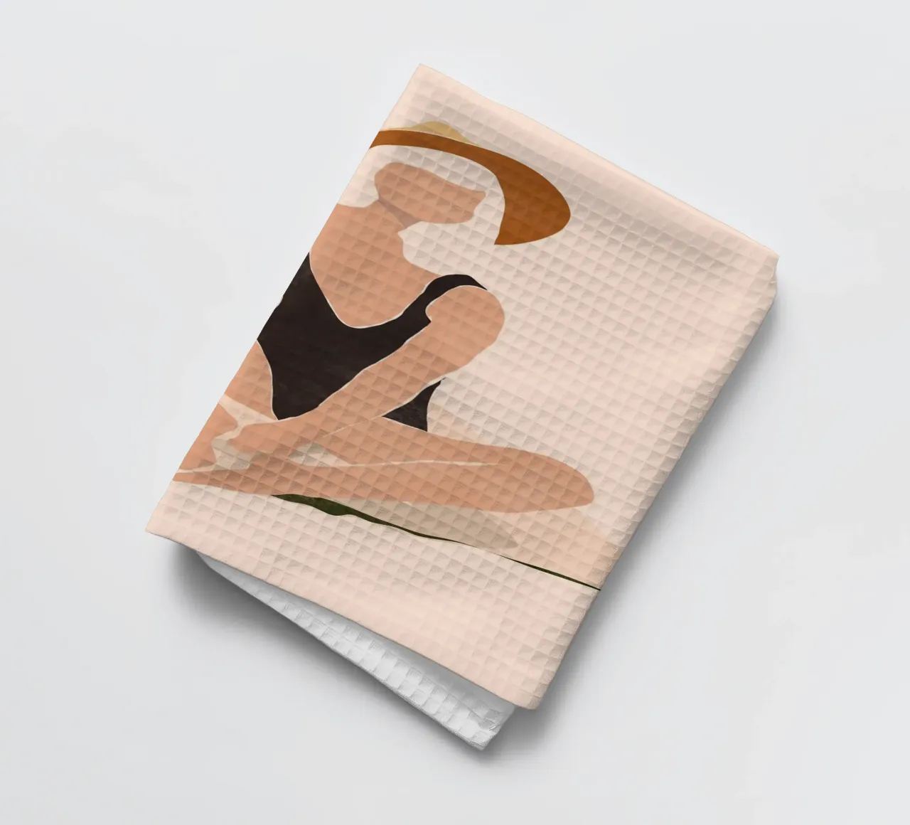 Strandpause Geschirrtuch von LeaDArt